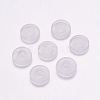 Comfort PET Plastic Pads for Clip on Earrings X-KY-P007-B01-1