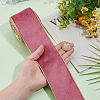 10 Yards Single Face Velvet Ribbon OCOR-WH0093-12B-3