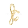 Rack Plating Brass Open Cuff Rings RJEW-M168-07G-1