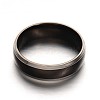 304 Stainless Steel Wide Band Finger Rings X-RJEW-F043-46-18mm-1