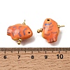 Handmade Porcelain Pendants PR-CBA0027-10G-07-3