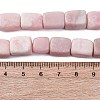 Natural Pink Opal Beads Strands G-D098-D04-01-5