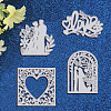 Wedding Frame Carbon Steel Cutting Dies Stencils DIY-DM0001-30-5