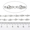 Tarnish Resistant 304 Stainless Steel Ball Link Chains CHS-L015-39-5