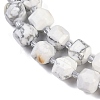 Natural Howlite Beads Strands G-B125-O01-01-4