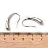304 Stainless Steel Teardrop Dangle Earrings EJEW-Q793-01P-3