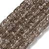 Transparent Crackle Glass Beads Strands X-GLAA-NH0001-04E-1