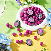 56Pcs 4 Styles Silicone Beads FIND-TA0010-75D-5