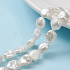 Natural Baroque Pearl Keshi Pearl Beads Strands PEAR-K004-31-A-1