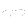 316 Surgical Stainless Steel Earring Hooks STAS-D183-04P-1
