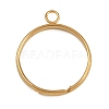 304 Stainless Steel Loop Ring Base LS-STAS-G363-13G-02-2