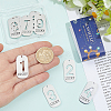 10Pcs 304 Stainless Steel Pendants STAS-SC0021-58P-3