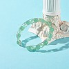 Natural & Synthetic Mixed Gemstone Beads Reiki Healing Cuff Bangles Set for Girl Women X1-BJEW-TA00023-19