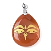 Natural Mixed Gemstone Pendants G-F786-09O-2