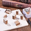 Wood and Rubber Stamps TOOL-WH0091-01-6