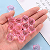 Transparent Acrylic Pendants TACR-T024-05B-903-5