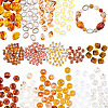   390Pcs 15 Style Transparent Acrylic Beads TACR-PH0001-29-1