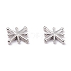Zinc Alloy Cabochons PALLOY-WH0036-22P-2