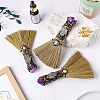 Natural Amethyst Magic Broom PW-WG66193-01-2