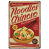Vintage Metal Tin Sign AJEW-WH0436-093-1