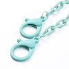 Personalized ABS Plastic Cable Chain Necklaces NJEW-JN02849-03-2