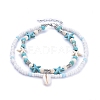 Cowrie Shell Anklets AJEW-AN00244-1