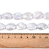 Natural Baroque Keshi Pearl Beads Strands PEAR-S020-T10-01-5