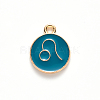 Alloy Enamel Pendants LS-X-ENAM-S124-01B-05G-2