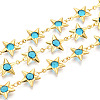 Brass Star Link Chains CHC-N023-07C-G-1
