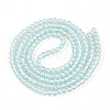 Baking Paint Transparent Glass Beads X1-DGLA-N011-4mm-05-2