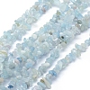 Natural Aquamarine Beads Strands G-P332-60-1