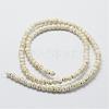 Synthetic Magnesite Bead Strands G-P228-43-4mm-2