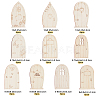 Wood Cabochons WOOD-NB0001-70-6