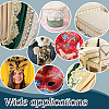 Polyester Lace Trim Ribbon OCOR-WH0082-398A-5