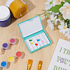 Watercolor Paints Tins Box AJEW-WH0696-060A-4