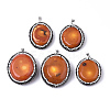Synthetic Coral Pendants CORA-R019-010-1