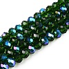 Electroplate Glass Beads Strands EGLA-A044-T6mm-L24-1