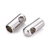 Tarnish Resistant 201 Stainless Steel Cord Ends STAS-F250-10P-M-2
