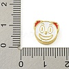 Rack Plating Brass Enamel Beads KK-U029-22G-03-3