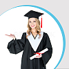 SUPERFINDINGS 1Pc Polyester Graduation Gown Hood AJEW-FH0003-25A-5