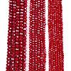 Electroplate Glass Beads Strands EGLA-A044-P6mm-A15-2