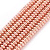Electroplate Non-magnetic Synthetic Hematite Beads Strands G-L485-04B-RG-1