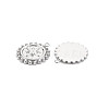 Non-Tarnish 304 Stainless Steel Pendants STAS-N097-180P-2
