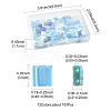 100Pcs 12 Styles 2-Hole Glass Seed Beads SEED-FS0001-44-4