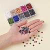 1500Pcs 10 Colors Dark Colors Handmade Polymer Clay Beads CLAY-YW0001-37B-6