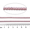 Iron Rhinestone Glass Cup Chain CH-U001-01D-3
