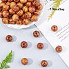 120Pcs Round Natural Wood Beads WOOD-OC0001-85-LF-5