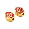 CCB Plastic European Beads CCB-P015-07G-01-2