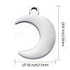 Tarnish Resistant 304 Stainless Steel Pendants LS-STAS-I140-05-3