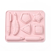 DIY Crayon Food Grade Silicone Molds DIY-B057-09-3